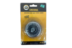 STARTOOLS 0666 ESCOVA ACO TIPO COPO 75 MM