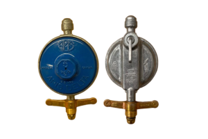 Regulador Industrial Apis Delta Azul 5kg/h 3/8 Sae