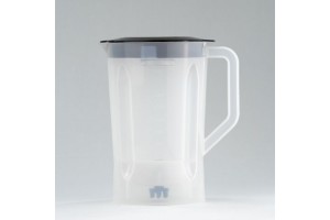 Copo Liquidificador Britania Diamante 800 900W/ Britania BLQ970 Turbo Translúcido (Tampa Preta) Mebrasi