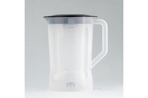 Copo Liquidificador Mondial  L-1000/1100/1200 Translucido Tampa (Preta-Branca-Vermeleha) Mebrasi