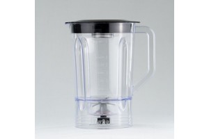 Copo Liquidificador Mondial L-99 Cristal Tampa (Preta-Branca-Vermelha) Mebrasi