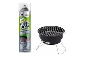 SPRAY SUPER DOM LIMPA GRELHA 300 ML