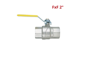 Válvula Esfera Gás Alavanca Fêmea 2