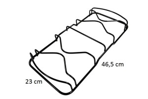 Grelha Pintada Electrolux sem Pino 465mm x 230mm