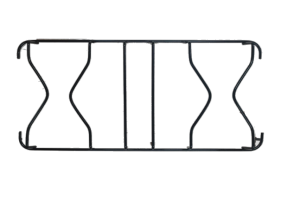 Grelha Pintada Atlas Mônaco Aberta