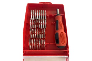 Kit de chave com 30 pontas