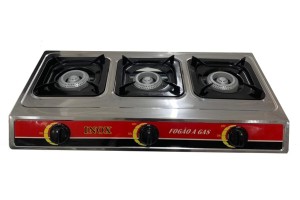 Fogão a gás 03 bocas