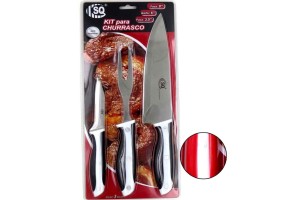 Kit churrasco 03 peças