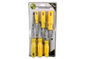 KIT 06 CHAVES FENDA PHILLPS