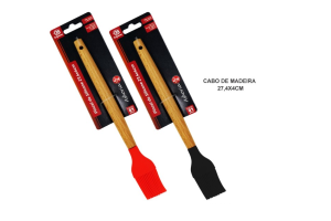 PINCEL ASHORIA SILICONE E MADEIRA 27,4 CM