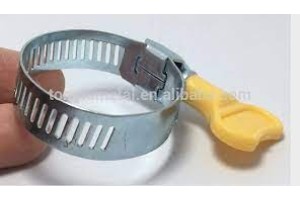 ABRACADEIRA INOX C/BORBOLETA 16/25 MM FURADA