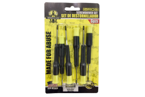 SQ1999 SET DE DESTORNILLADOR 06 PCS IBROS