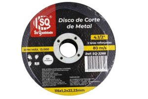 SQ3288 DISCO CORTE METAL 4 1/2 UNIDADE