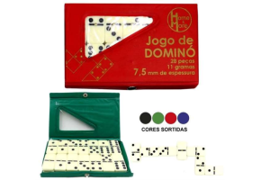 HM143 DOMINO 28 PECAS 7,5 MM 11 GRAMAS