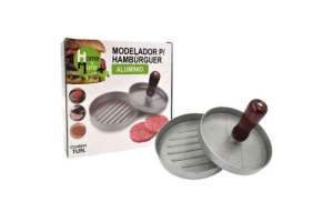 MODELADOR HAMBÚRGUER ALUMÍNIO