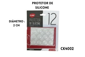 CLINK 4002 PROTETOR SILICONE 12 UNIDADES (D=2 CM)