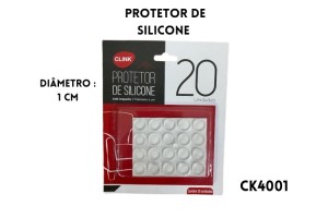 CLINK 4001 PROTETOR SILICONE 20 PECAS (D=1 CM)