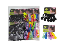 HM192 ELASTICO CABELO INFANTIL EMBALAGEM 72 PCS