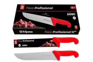 SQ4603VM FACA PROFISSIONAL CABO VERMELHO 12